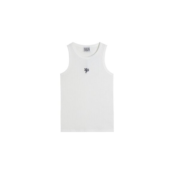 Marithe Francois Girbaud White Vest - Picture 1 of 7